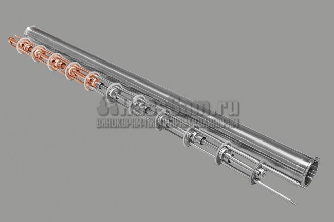 Нержавеющий узел для соединения тарельчатых вставок колонн ХД/2 Нержавеющий узел для соединения тарельчатых вставок колонн ХД/2