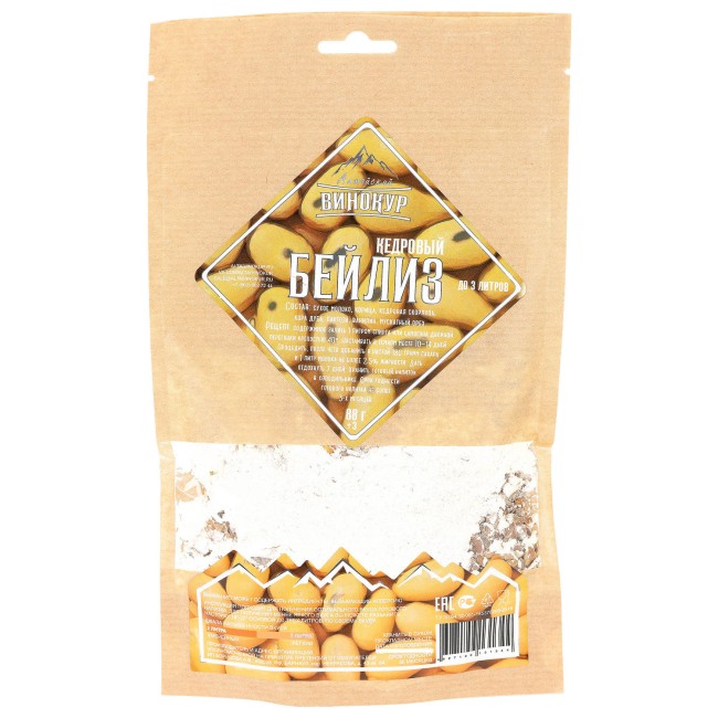 Набор для приготовления настойки "Ликёр Кедровый Бейлис" Набор для приготовления настойки "Ликёр Кедровый Бейлис"