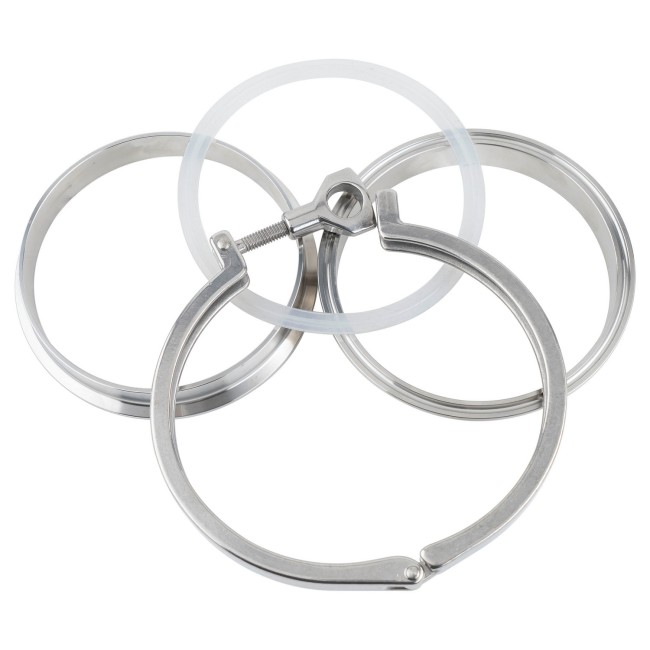 CLAMP 6,0" DN 152 в сборе AISI CLAMP 6,0" DN 152 в сборе AISI