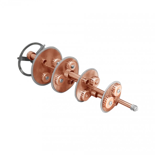 Вставка в конус тарельчатая колпачковая колонна, медь Вставка в конус тарельчатая колпачковая колонна, медь