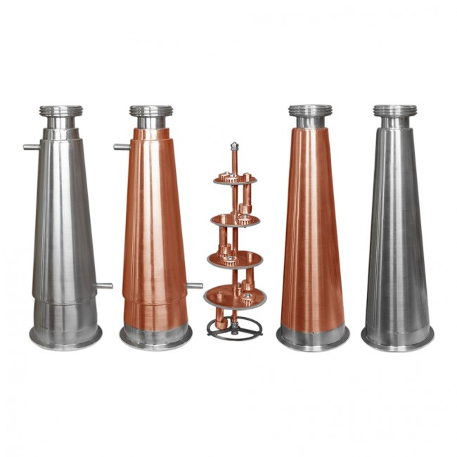 Вставка в конус тарельчатая колпачковая колонна, медь Вставка в конус тарельчатая колпачковая колонна, медь