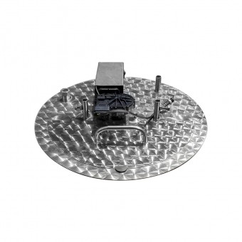 Крышка с узлом вращения для мешалки куб 50, 75 литров D400 М8 Крышка с узлом вращения для мешалки куб 50, 75 литров D400 М8