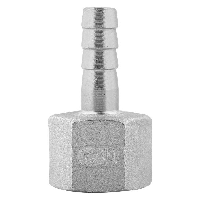 Штуцер ёлочка ВР 1/2" AISI 10 мм Штуцер ёлочка ВР 1/2" AISI 10 мм