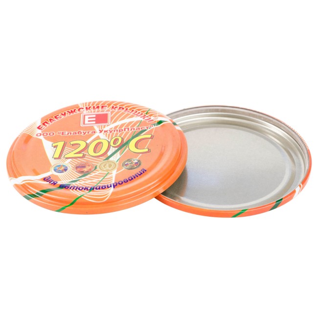 Крышка для консервирования Елабуга СКО 82 мм, литография для автоклава 50 шт. Крышка для консервирования Елабуга СКО 82 мм, литография для автоклава 50 шт.