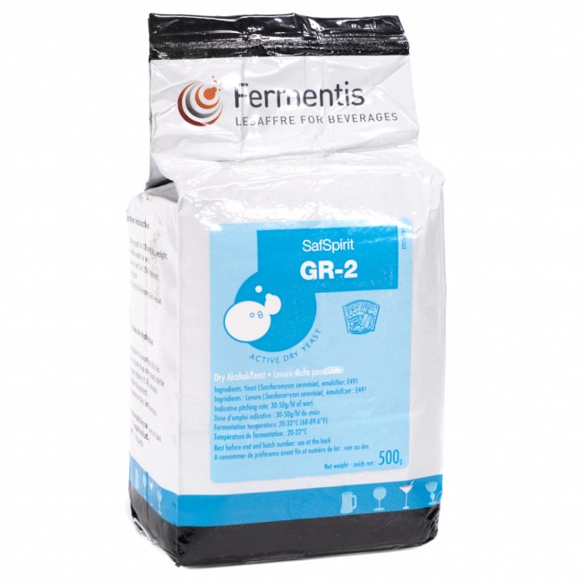 Дрожжи GR-2 "SAFSPIRIT GRAIN" 500 гр. Дрожжи GR-2 "SAFSPIRIT GRAIN" 500 гр.