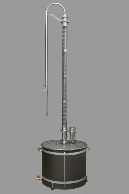 Непрерывная бражная колонна ХД/3-60 серия 2018 со вставкой 3400-4000Вт