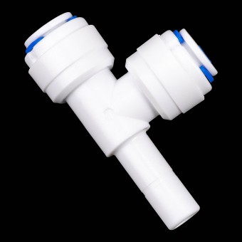 Коннектор быстросъемный EasyFitts тройник Т 3/8" (стержень-цанга-цанга) Коннектор быстросъемный EasyFitts тройник Т 3/8" (стержень-цанга-цанга)