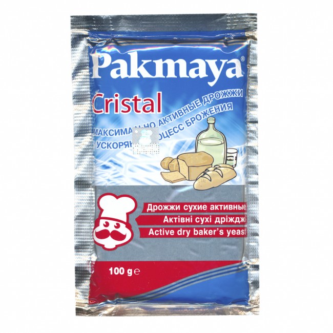 Дрожжи Пакмайя "Pakmaya Cristal" 100 гр. Дрожжи Пакмайя "Pakmaya Cristal" 100 гр.