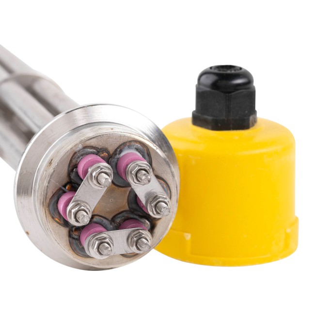 ТЭН 9,0 кВт нерж. сталь Clamp 2.0" 380 V Китай ТЭН 9,0 кВт нерж. сталь Clamp 2.0" 380 V Китай