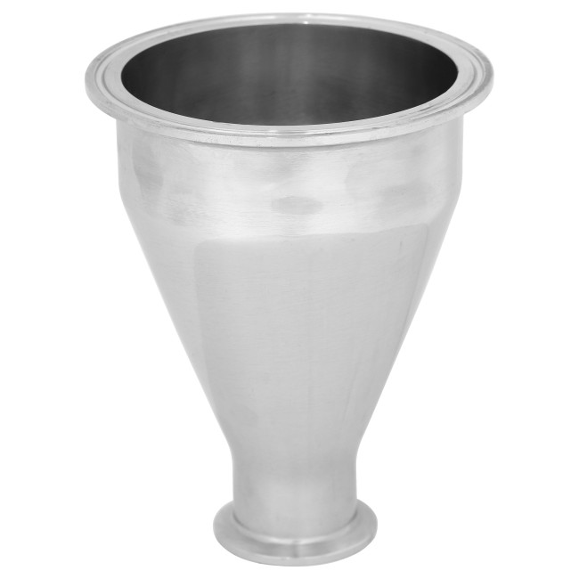 Переходник КЛАМП 1,5" (DN38) - КЛАМП 4,0" (DN102) h - 148 мм Переходник КЛАМП 1,5" (DN38) - КЛАМП 4,0" (DN102) h - 148 мм