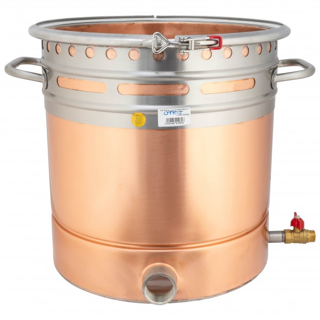 Куб ХД-37/ун maxima (D360) медный с индукционным дном Куб ХД-37/ун maxima (D360) медный с индукционным дном