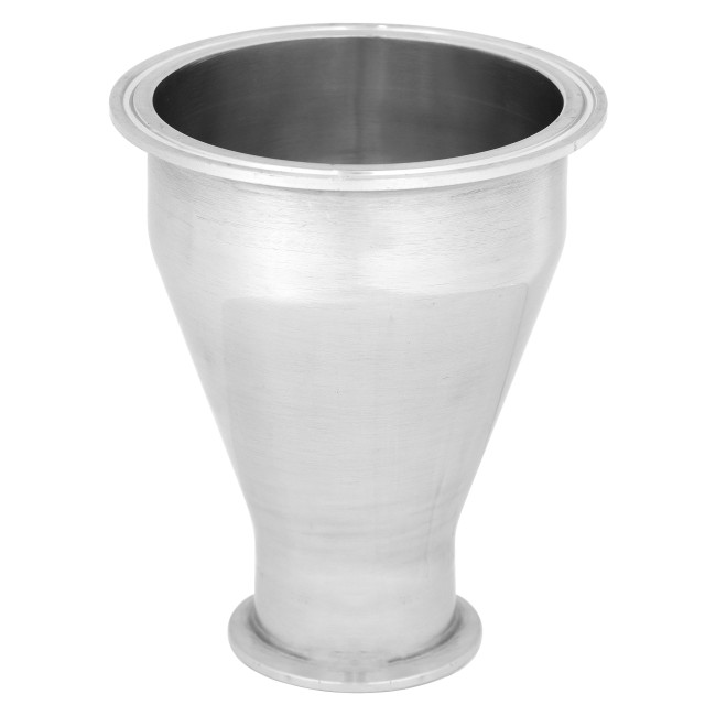 Переходник КЛАМП 2,0" (DN51) - КЛАМП 4,0" (DN102) h - 144 мм Переходник КЛАМП 2,0" (DN51) - КЛАМП 4,0" (DN102) h - 144 мм