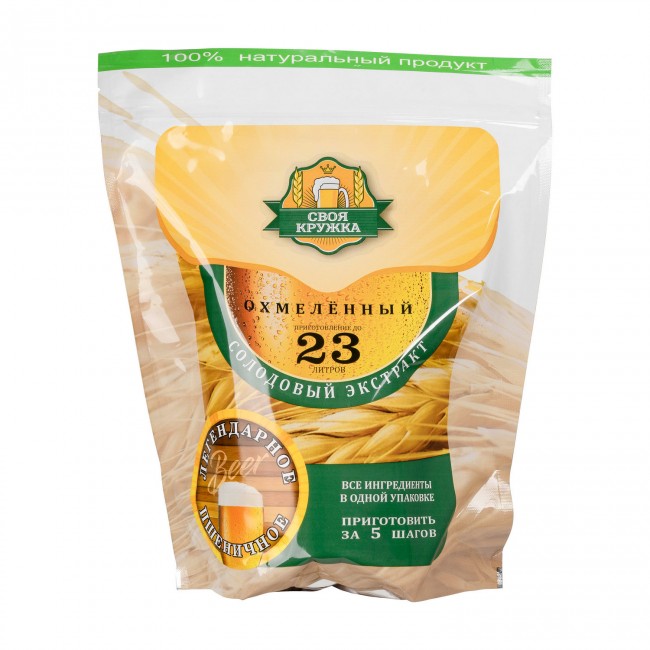 Солодовый экстракт "Своя Кружка" Легендарное Пшеничное Солодовый экстракт "Своя Кружка" Легендарное Пшеничное