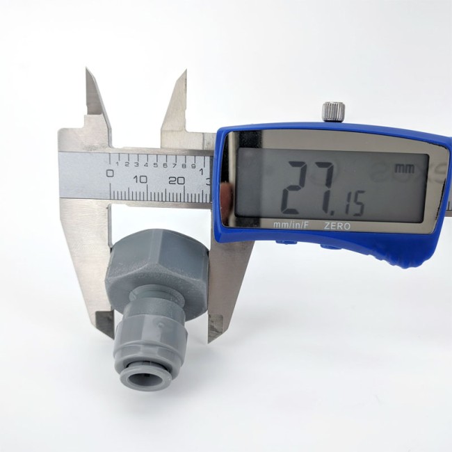 Коннектор быстросъемный Duotight прямой ВР 5/8" трубка 8 мм. Коннектор быстросъемный Duotight прямой ВР 5/8" трубка 8 мм.