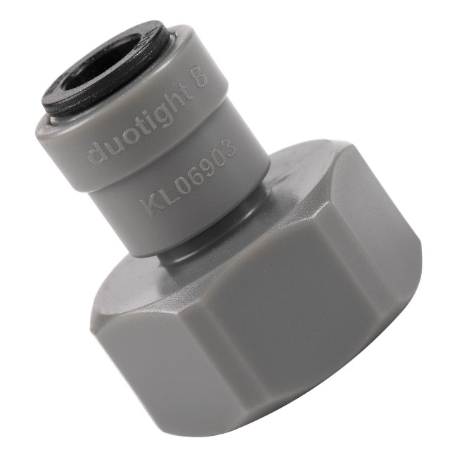 Коннектор быстросъемный Duotight прямой ВР 5/8" трубка 8 мм. Коннектор быстросъемный Duotight прямой ВР 5/8" трубка 8 мм.