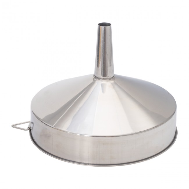 Воронка нерж. сталь d-230 мм, h-180 мм. Воронка нерж. сталь d-230 мм, h-180 мм.
