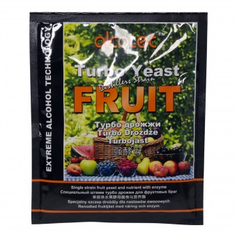 Дрожжи спиртовые "Alcotec Fruit Turbo" 60 гр. Дрожжи спиртовые "Alcotec Fruit Turbo" 60 гр.