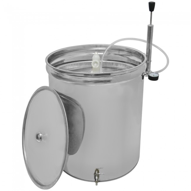 Ёмкость с пневмо и пылезащитной крышкой 300 л Ёмкость с пневмо и пылезащитной крышкой 300 л