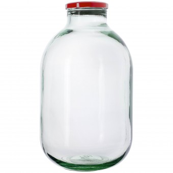 Банка 10 л. Твист Россия бесцветная Банка 10 л. Твист Россия бесцветная