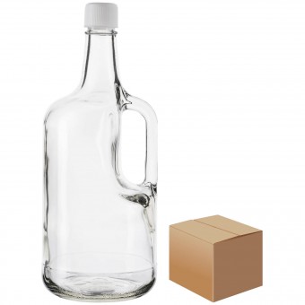Бутылка "Графин" с ручкой и пробкой 1,75 л. коробка Бутылка "Графин" с ручкой и пробкой 1,75 л. коробка