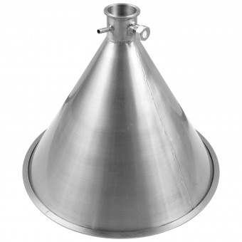 Конусная крышка "аламбик" D-360 CLAMP 1,5" Конусная крышка "аламбик" D-360 CLAMP 1,5"