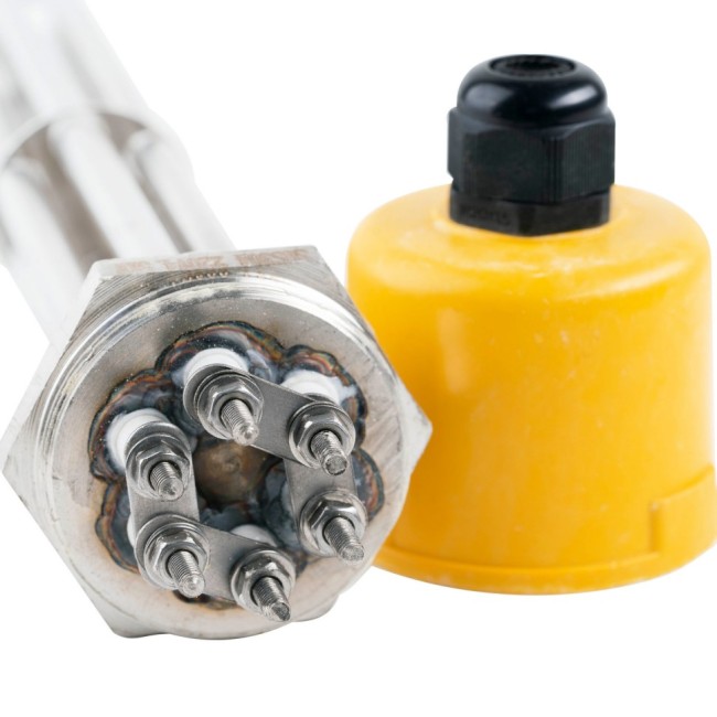 ТЭН 9,0 кВт нерж. сталь 1 1/2" 220 V Китай ТЭН 9,0 кВт нерж. сталь 1 1/2" 220 V Китай