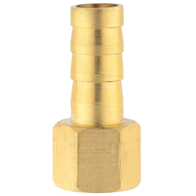 Штуцер ёлочка ВР 1/8" латунь 8 мм. Штуцер ёлочка ВР 1/8" латунь 8 мм.