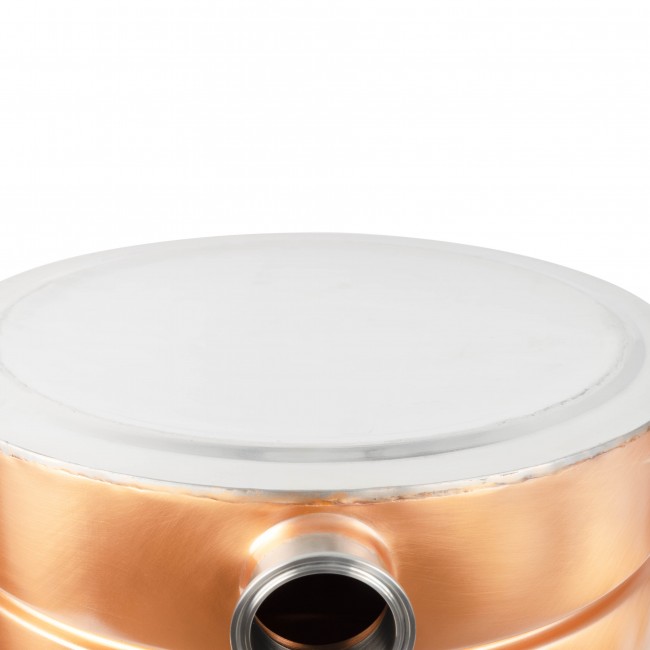 Куб ХД-37/ун maxima (D360) медный с индукционным дном с Clamp 2.0" под ТЭН Куб ХД-37/ун maxima (D360) медный с индукционным дном с Clamp 2.0" под ТЭН