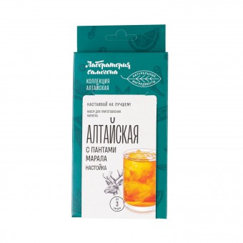 Набор для приготовления настойки "Алтайская с Пантами Марала" Набор для приготовления настойки "Алтайская с Пантами Марала"