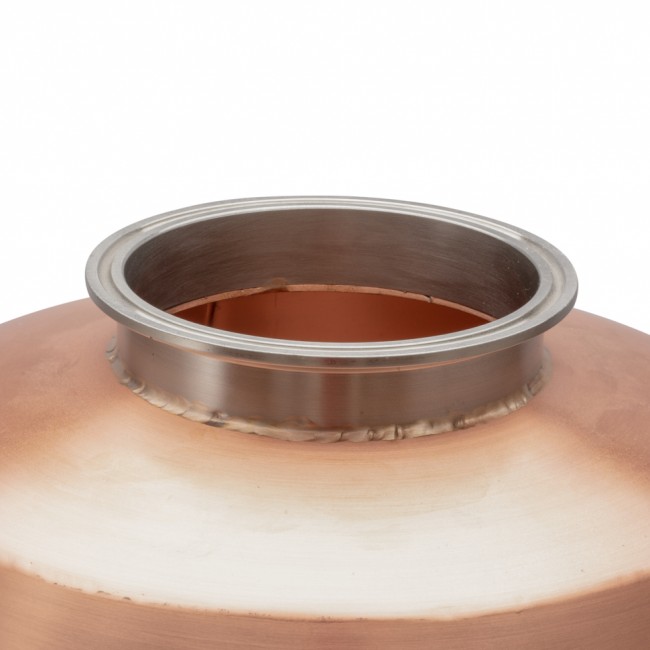 Луковица "Аламбик 21" большая, медь с соединением CLAMP 4.0" Луковица "Аламбик 21" большая, медь с соединением CLAMP 4.0"