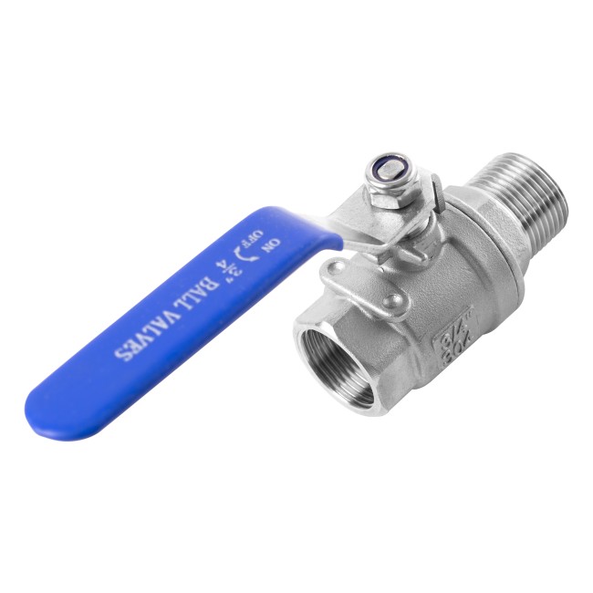 Кран шаровый ВР НР 3/4" Лайт AISI Кран шаровый ВР НР 3/4" Лайт AISI