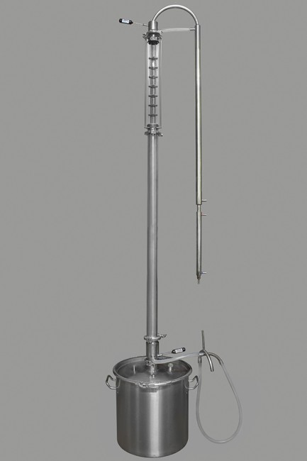 Дистиллятор с предподогревом браги для НБК ХД/2 Дистиллятор с предподогревом браги для НБК ХД/2