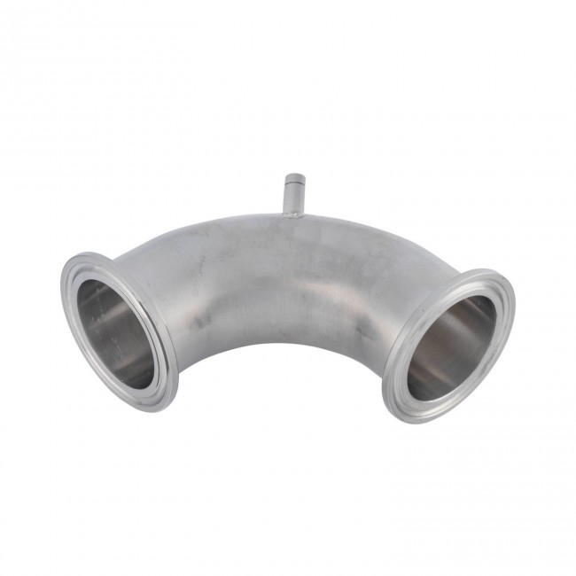Отвод 90° CLAMP 1,5" DN 38 AISI (под термометр) Отвод 90° CLAMP 1,5" DN 38 AISI (под термометр)