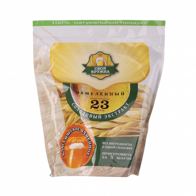 Солодовый экстракт "Своя Кружка" Ячменное классическое Солодовый экстракт "Своя Кружка" Ячменное классическое