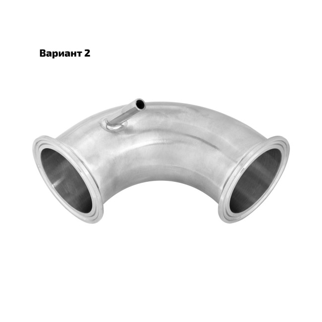 Отвод 90° CLAMP 2,0" DN 51 AISI (под термометр) Отвод 90° CLAMP 2,0" DN 51 AISI (под термометр)