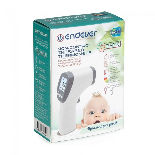 Термометр бесконтактный Endever Temp-03 Термометр бесконтактный Endever Temp-03