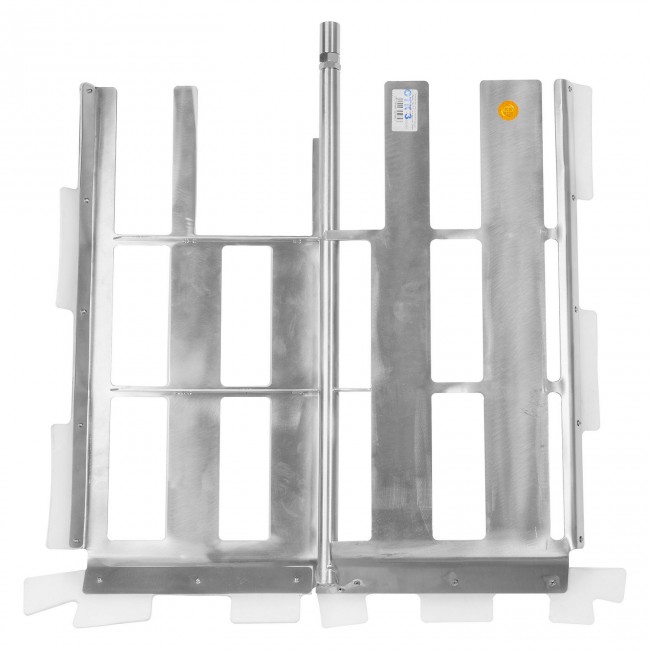 Лопасти мешалки с силиконовыми скребками ПВК-120 (для мотора 0,35кВт с редуктором) Лопасти мешалки с силиконовыми скребками ПВК-120 (для мотора 0,35кВт с редуктором)