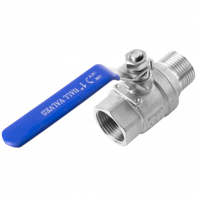 Кран шаровый ВР НР 1" AISI Кран шаровый ВР НР 1" AISI