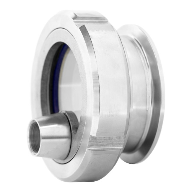 Гаечный диоптр CLAMP 4,0" (DN102) с подсветкой AISI Гаечный диоптр CLAMP 4,0" (DN102) с подсветкой AISI