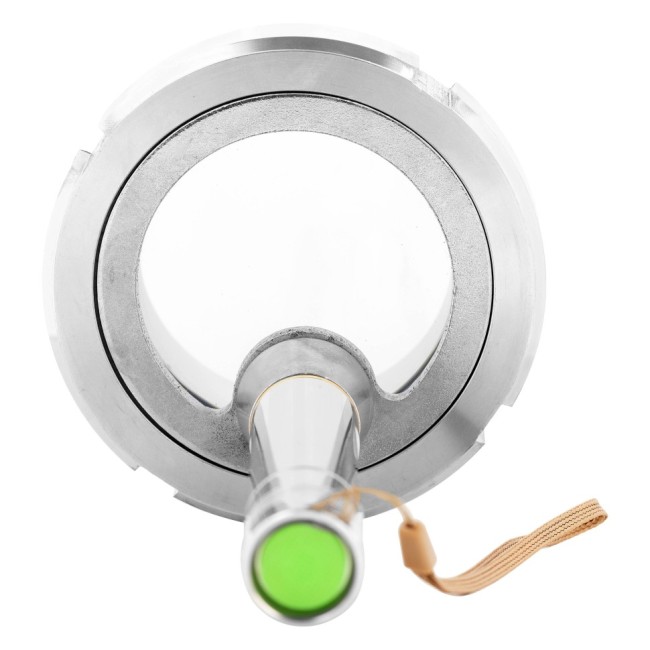 Гаечный диоптр CLAMP 4,0" (DN102) с подсветкой AISI Гаечный диоптр CLAMP 4,0" (DN102) с подсветкой AISI