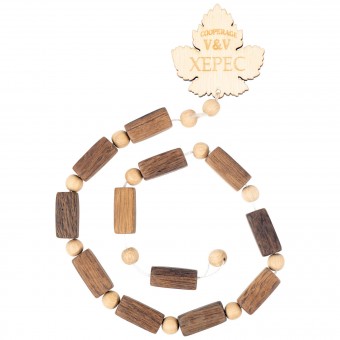 Кубики дубовые на веревке (для улучшения вкуса и цвета) хересные Кубики дубовые на веревке (для улучшения вкуса и цвета) хересные