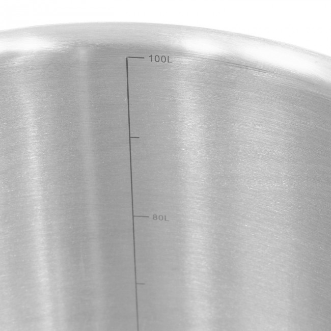 Куб 100 л с зиговкой, штуцер Clamp 3,0", тройное дно 45*65 с купол.крышкой Куб 100 л с зиговкой, штуцер Clamp 3,0", тройное дно 45*65 с купол.крышкой