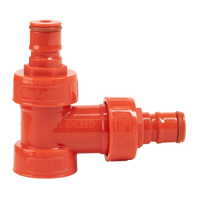 Тройник пластиковый для горловины ПЭТ бутылок Тройник пластиковый для горловины ПЭТ бутылок