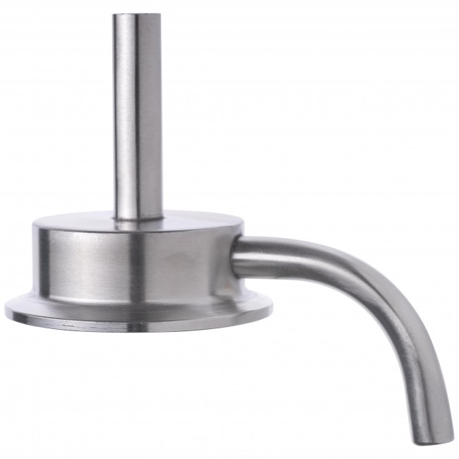 Носик для холодильника CLAMP 2,0" AISI (трубка связи с атмосферой) Носик для холодильника CLAMP 2,0" AISI (трубка связи с атмосферой)