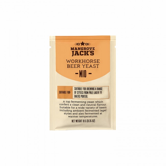 Дрожжи пивные Mangrove M10 "Workhorse" 10 гр. (верховые) Дрожжи пивные Mangrove M10 "Workhorse" 10 гр. (верховые)