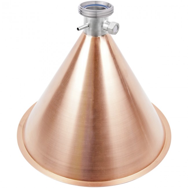 Медная конусная крышка "аламбик" ХД/3-400 Медная конусная крышка "аламбик" ХД/3-400