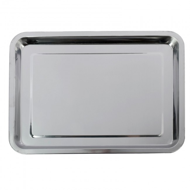 Поднос нержавеющая сталь 390*290*20 Поднос нержавеющая сталь 390*290*20