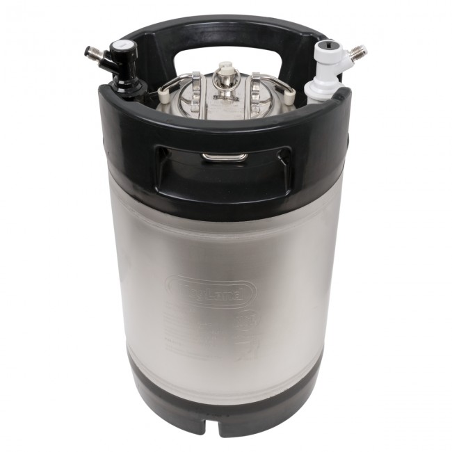 Кег Корнелиус "KegLand" с фитингом Ball Lock 9,5 л. Кег Корнелиус "KegLand" с фитингом Ball Lock 9,5 л.
