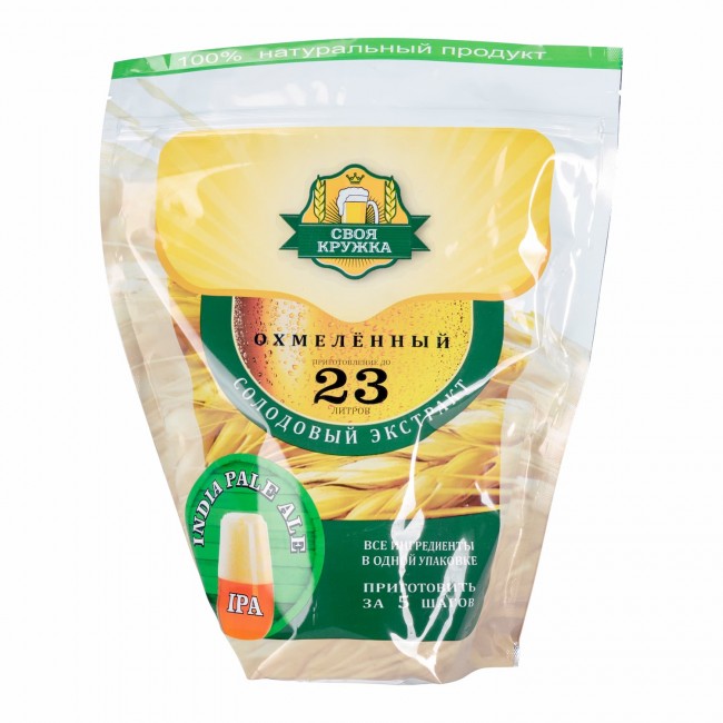 Солодовый экстракт "Своя Кружка" IPA (Индиан Пэйл Эль) Солодовый экстракт "Своя Кружка" IPA (Индиан Пэйл Эль)