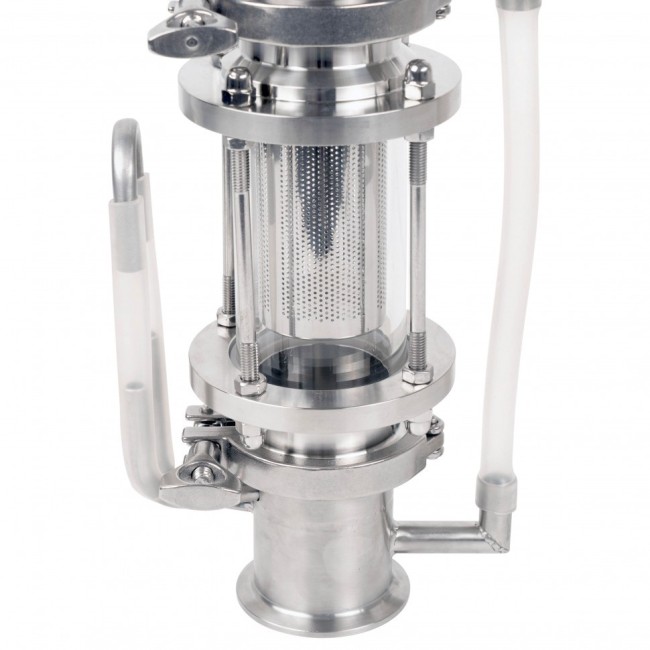 Стакан-ситечко CLAMP 2,0" AISI 200 мм Стакан-ситечко CLAMP 2,0" AISI 200 мм